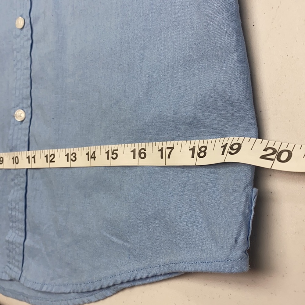 Mexx BLU Cotton/Linen Button Down, S   Winter Sale - Picture 6 of 13
